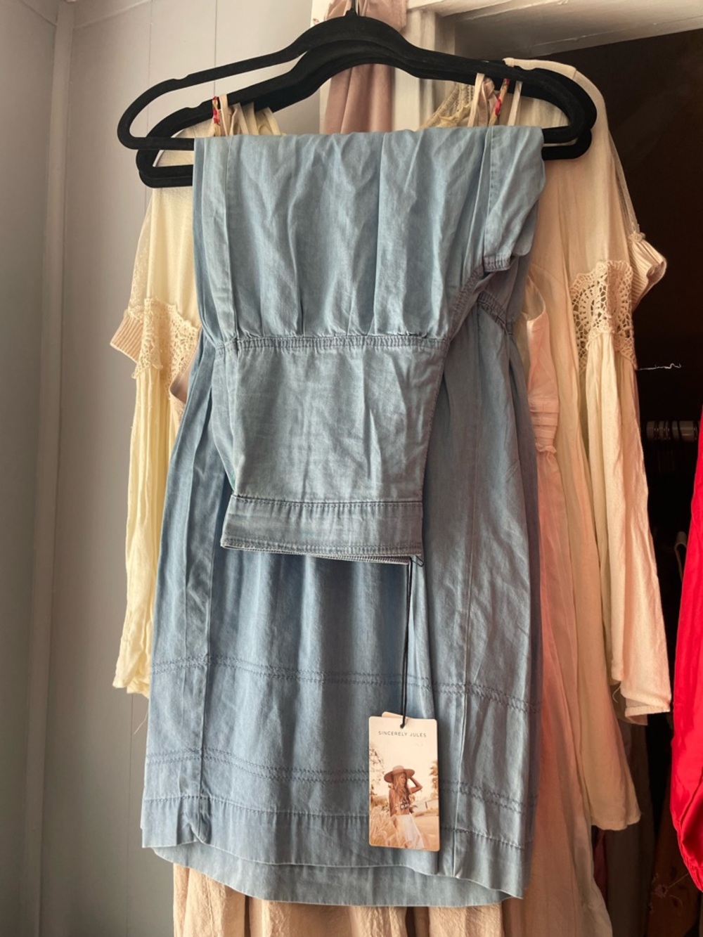 Light Blue wide leg pretty breezy pant